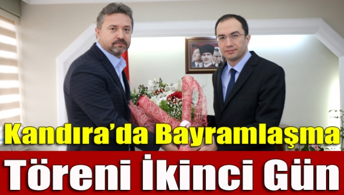 Kandıra Kaymakamlığı ve Kandıra Belediyesi tarafından ortaklaşa düzenlenen bayramlaşma töreni