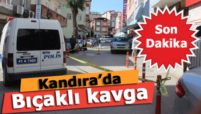Kandıra’da iki kişi arasında çıkan tartışmada bıçaklar konuştu. Olayda 1