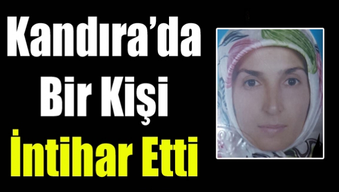 Kandıra’da 40 yaşındaki Nergül Tarak, kendini ağaca asarak intihar etti.