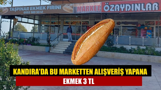 Kandıra Dalca köyü sapağında hizmet veren Taşpınar ekmek fırını bünyesindeki