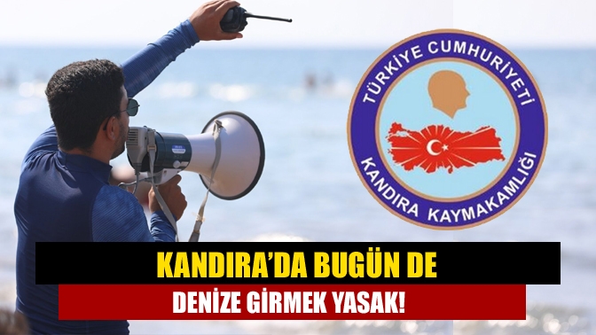 Kandıra’da, olumsuz hava şartları nedeniyle Kerpe ve Kovanağzı plajları dışındaki