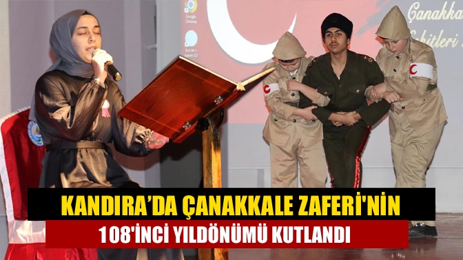 Kandıra’da 18 Mart Şehitler Günü ve Çanakkale Zaferi’nin 108'inci yıldönümü