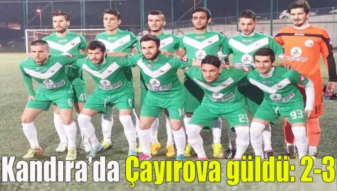 Süper Lig B Grubu’nun yenilgisiz iki takımı Kandıra GB Belediyespor
