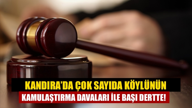 Karayolları Genel Müdürlüğü tarafından yapılacak olan projeler sebebiyle Kandıra’da çok