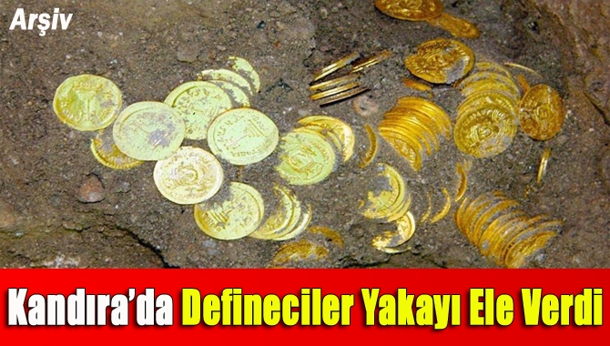 Seyrek’te ormanlık alanda kaçak kazı yapan 10 defineci, jandarma ekiplerinin