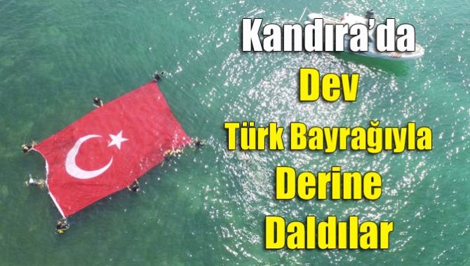 Kandıra’da Kerpe Deniz Yıldızları Dalış Okulu’ndan 8 dalgıç, 30 Ağustos