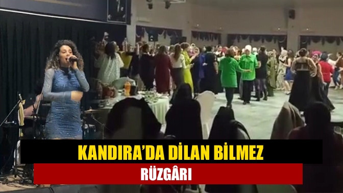 Kandıra ilçe esnaflarından Emine Koçak tarafından organize edilen kadınlar matinesinde