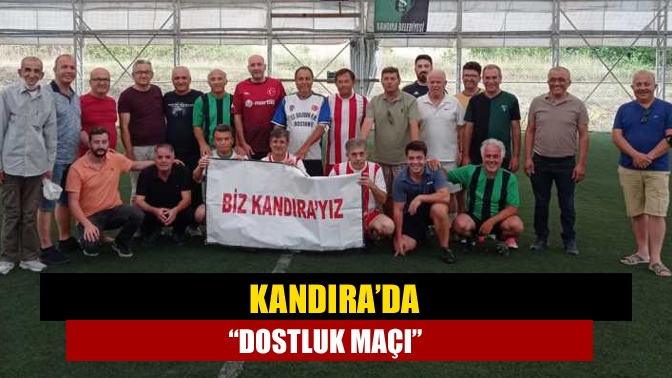 “Biz Kandırayız” Platformu tarafından üç yıldır gerçekleşen dostluk maçı, bu