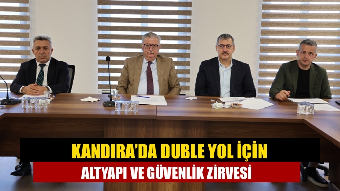 Kandıra Belediyesi’nde, İzmit-Kandıra Duble Karayolu Projesi için altyapı ve güvenlik