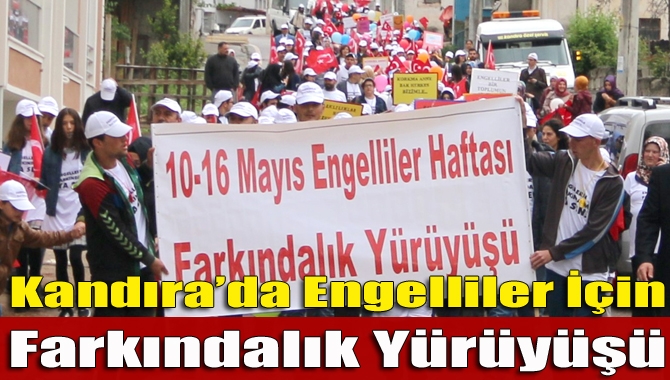 Kandıra’da Engelliler Haftası kapsamında engelli bireyler için farkındalık oluşturmak adına