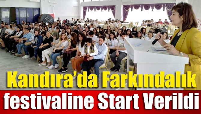 Kandıra İlçe Sağlık Müdürlüğü tarafından “Farkındayım Ya Sen” sloganıyla düzenlenen