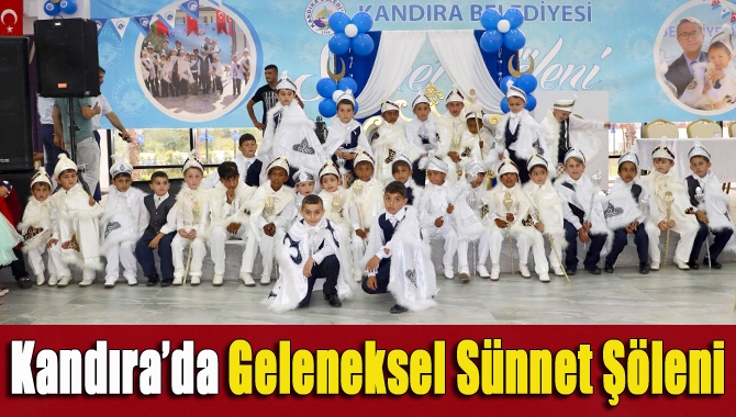 Kandıra Belediyesi, geleneksel olarak düzenlediği sünnet etkinliği ile 37 aileye