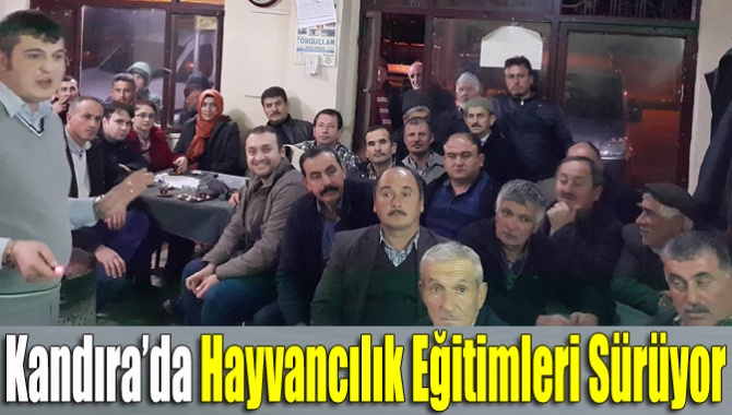 Kandıra Gıda, Tarım ve Hayvancılık Müdürlüğü, ilçe genelinde hayvancılıkla uğraşan