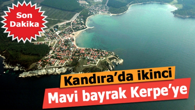 İlimizin mavi bayraklı sahillerinden Altınkemer ve Cebeci’in ardından mavi bayrağı