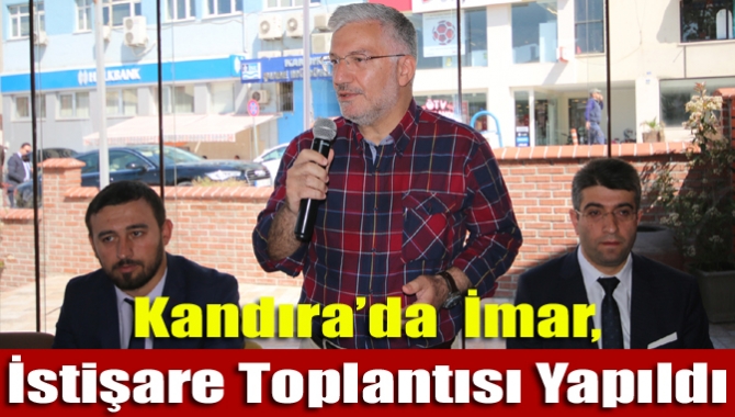 Kocaeli Büyükşehir Belediye Başkan Vekili Zekeriya Özak ve Kandıra Belediye