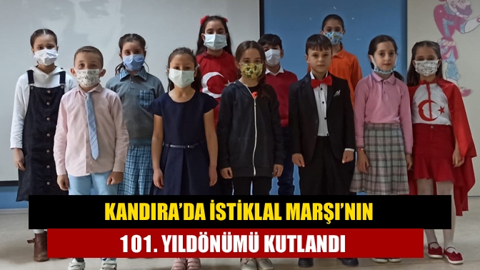 Kandıra’da İstiklal Marşı’nın 101. yıldönümü ve Mehmet Akif Ersoy’u anma