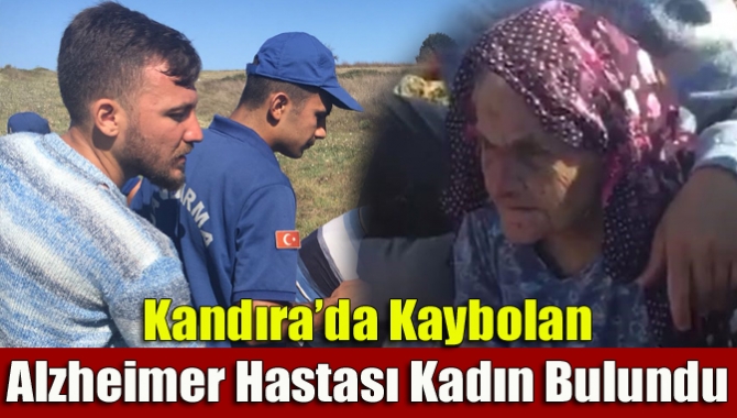 Kandıra’da kaybolan 89 yaşındaki alzheimer hastası Emine Özcan, bu sabah