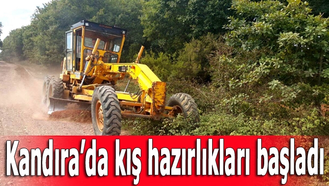 Bollu ve Bağırganlı’da yol düzenleme ve kanal temizleme çalışmalarıyla kışa