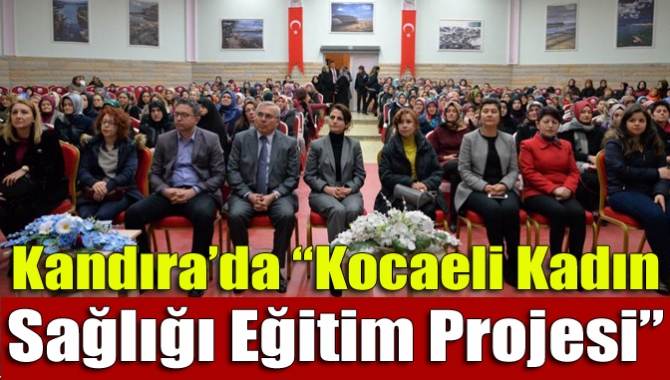 Kocaeli Valisi Hüseyin Aksoy’un eşi Hülya Aksoy’un koordinatörlüğünde başlatılan “Kadın