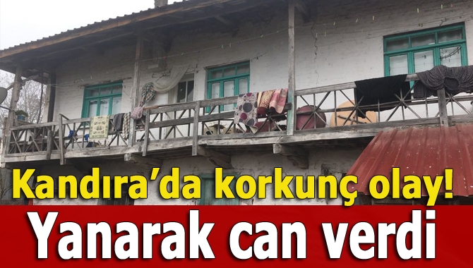 Kandıra’nın Ocaklar Mahallesi’nde gerçekleşen olayda B. Ö. isimli kadın banyoda