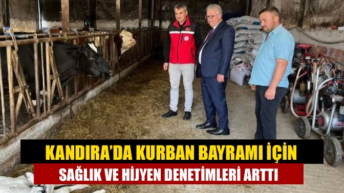 Kandıra’da Kurban Bayramı öncesi geçici kurban kesim yerlerinde kapsamlı denetimler