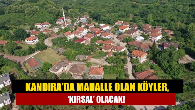 Büyükşehirlerdeki köylerin mahalleye dönüşmesi sonrasında vatandaşlar tarım ve hayvancılıkta sıkıntı