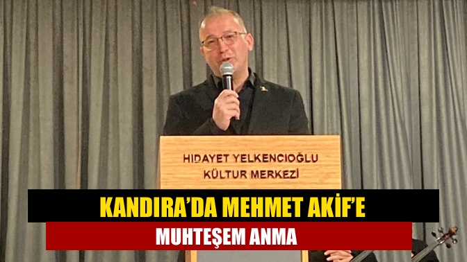 Bizkandırayız Şiir Topluluğu, Kandıra Lisesi Mezunları Derneğinin “İstiklal Marşının kabulü