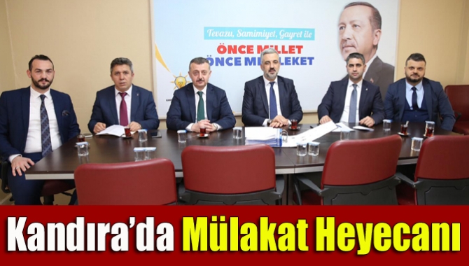 AK Parti’de ilçe belediye meclis üyesi aday adayları için Kandıra’da