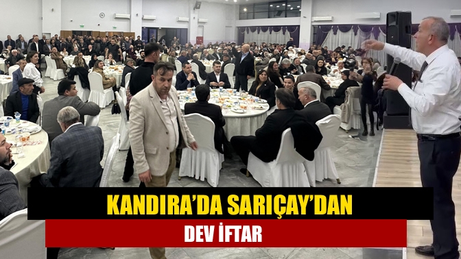 İYİ Parti’nin Kandıra adayı Semih Sarıçay, önceki akşam düzenlenen ve