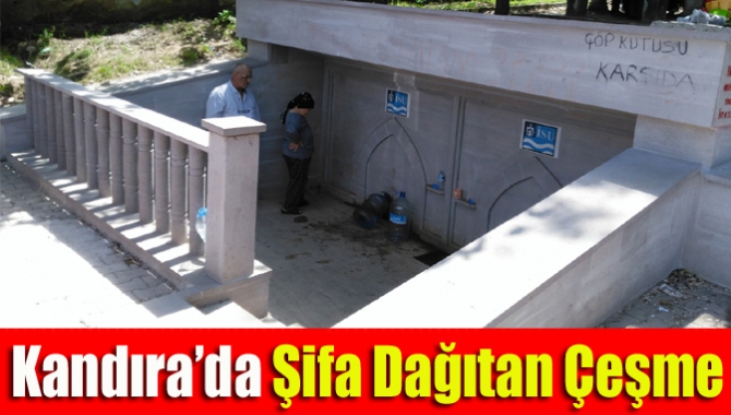 Binlerce hastaya şifa olan Belen suyu çeşmesi, yaz aylarında yine
