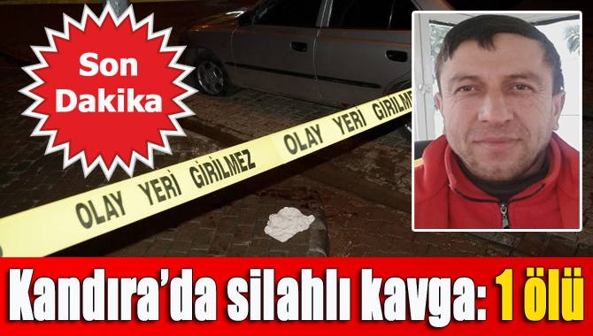 Kandıra’nın Araman Mahallesi’nde iki kişi arasında çıkan silahlı kavgada bir
