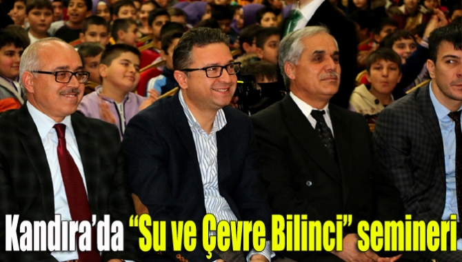 Kandıra Belediyesi ve İSU Genel Müdürlüğü tarafından öğrencilere yönelik “Su