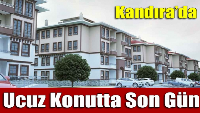 Toplu Konut İdaresi (TOKİ)'nin Kandıra’da yaptığı 95 konutu için son