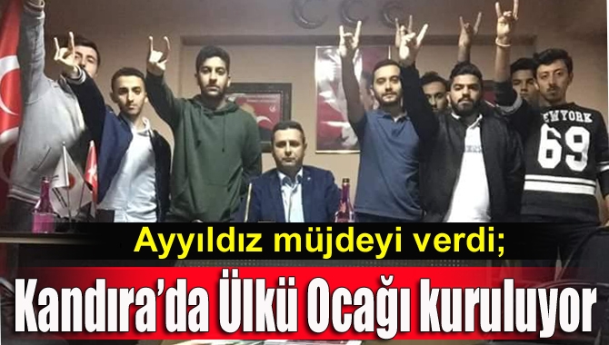 MHP Kandıra İlçe Başkanı Özkan Ayyıldız, sosyal medya hesabında gençlerle