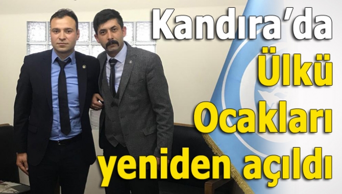 2007 yılında kapatılan Kandıra Ülkü Ocakları, 11 yıl sonra yeniden