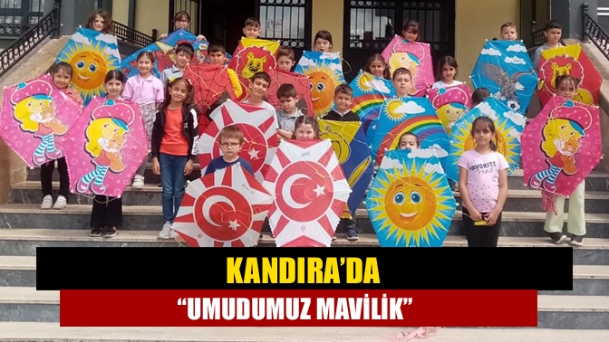 Zafer İlkokulu “Umudumuz Mavilik” diyerek gökyüzünü şenlendirdi