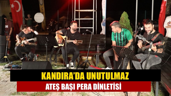 İzmit Belediyesinin 100’üncü yıl kutlamaları kapsamında Kandıra Sarısu Gençlik Kampı’nda