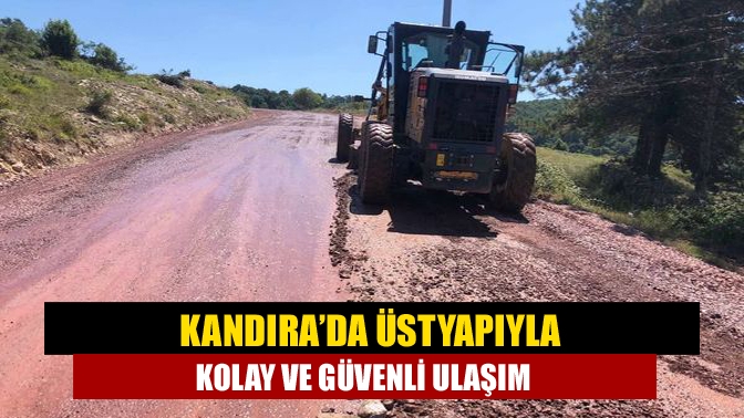 Kandıra genelinde 26 km uzunlukta yol kenarı V kanal yapımına