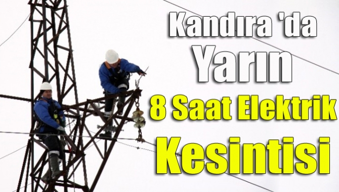 SEDAŞ’tan yapılan açıklamaya göre yarın Kandıra’nın Akdurak Mahallesinde 09.00-17.00 Saatleri