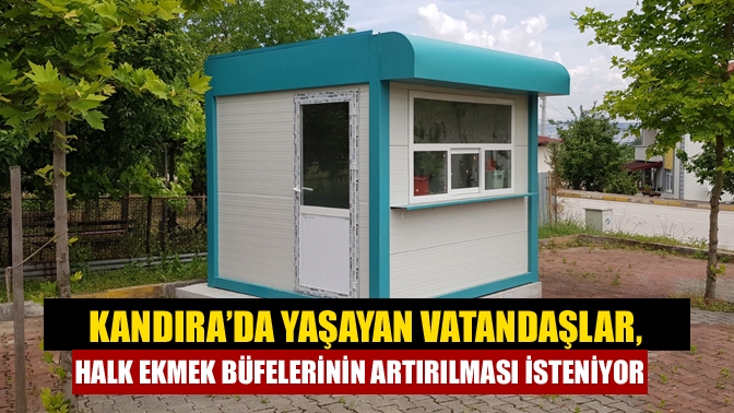 Kocaeli Büyükşehir Belediyesi'nin Kandıra'daki bu talebe duyarsız kalmaması ve en