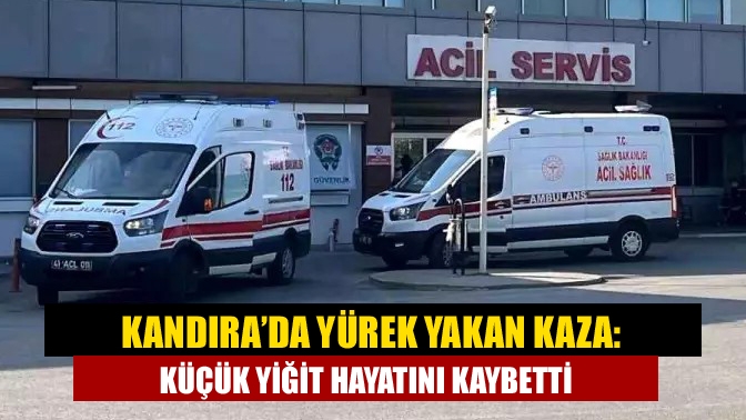 Kandıra Aydınlık Mahallesi’nde kaykay süren 4 yaşındaki Yiğit D., vidanjörün