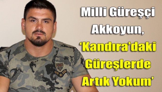 Kandıra’yı ülkemizde ve dünyada temsil eden Milli Güreşçimiz Faruk Akkoyun,