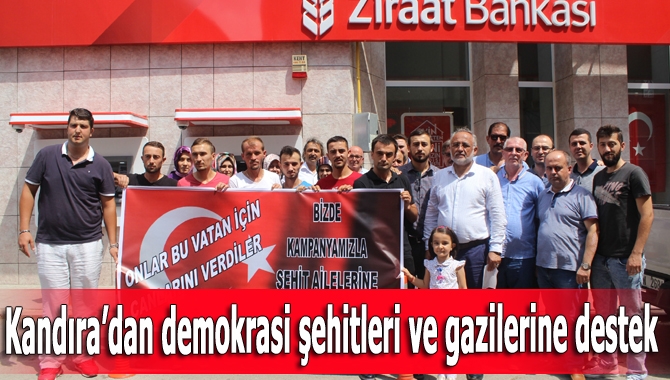 AK Parti Kandıra İlçe Teşkilatı, 15 Temmuz Dayanışma Kampanyası’na katılarak