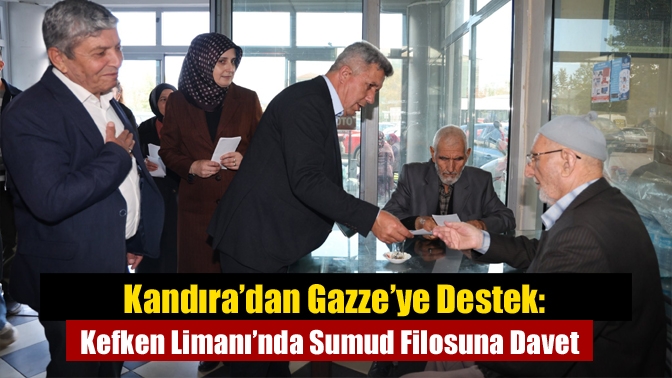 Kandıra Belediye Başkanı Erol Ölmez ve ekibi, 3 Ekim Cuma