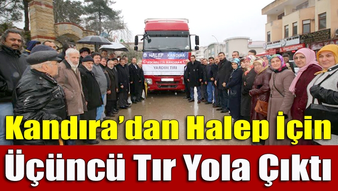 Kandıra Belediyesi öncülüğünde sivil toplum örgütlerinin destekleriyle düzenlenen “Halep Ordaysa,