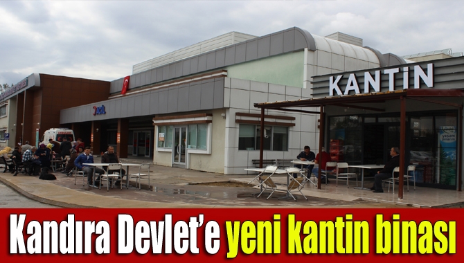 M. Kazım Dinç Kandıra Devlet Hastanesi, ihtiyacı olan kantin binasına