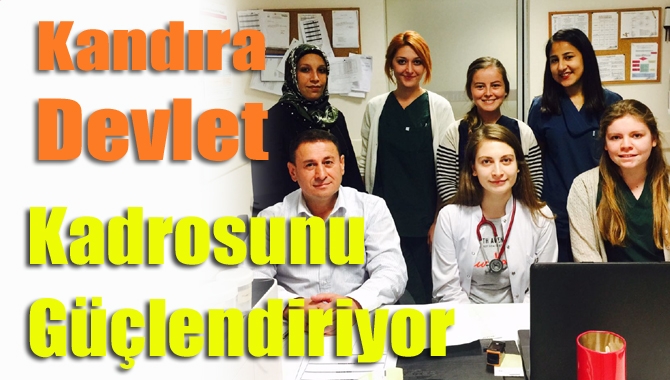M. Kazım Dinç Kandıra Devlet Hastanesi kadrosuna 22 sağlık personeli