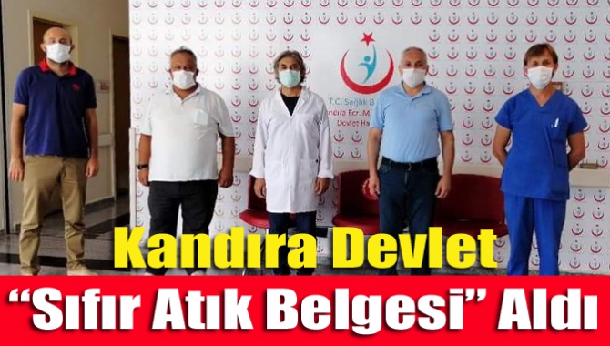 M. Kazım Dinç Kandıra Devlet Hastanesi, hizmet binasında yapılan değerlendirmeler