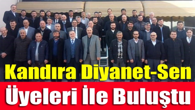 Diyanet-Sen Kandıra Temsilciliği, düzenledikleri kahvaltı programında üyeleri ile bir araya