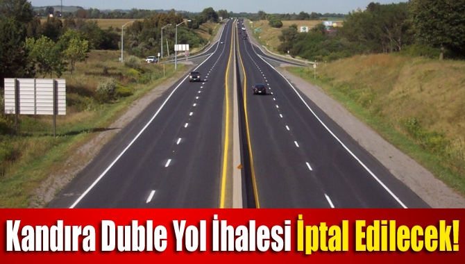 Kandıra duble yol ihalesini alan firma geçtiğimiz günlerde bakanlığa başvurarak,